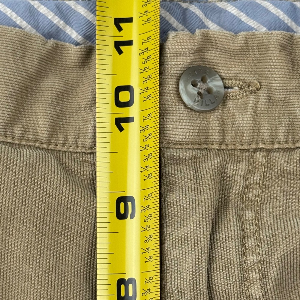 Peter Millar Crown Comfort Khaki Chino Casual Shorts Mens 38 Stretch Golf - Picture 6 of 13